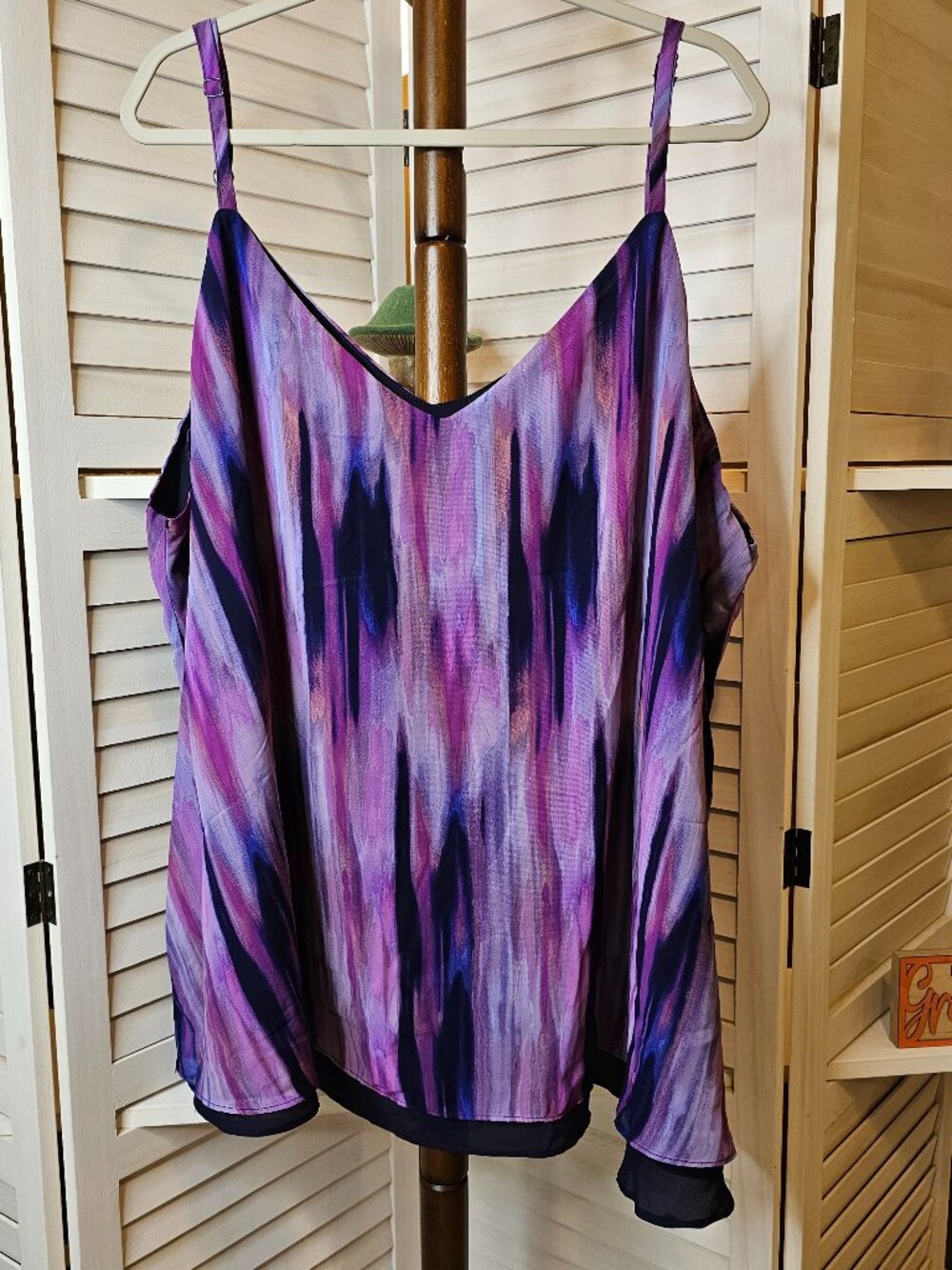 Torrid, Size 5X, Layered, Multi-Colored, Dressy, Tank